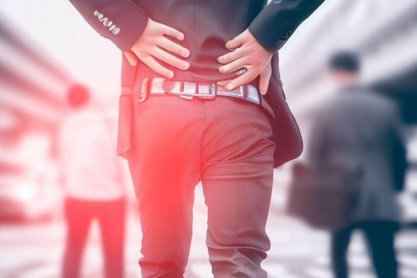 Lower back pain when walking