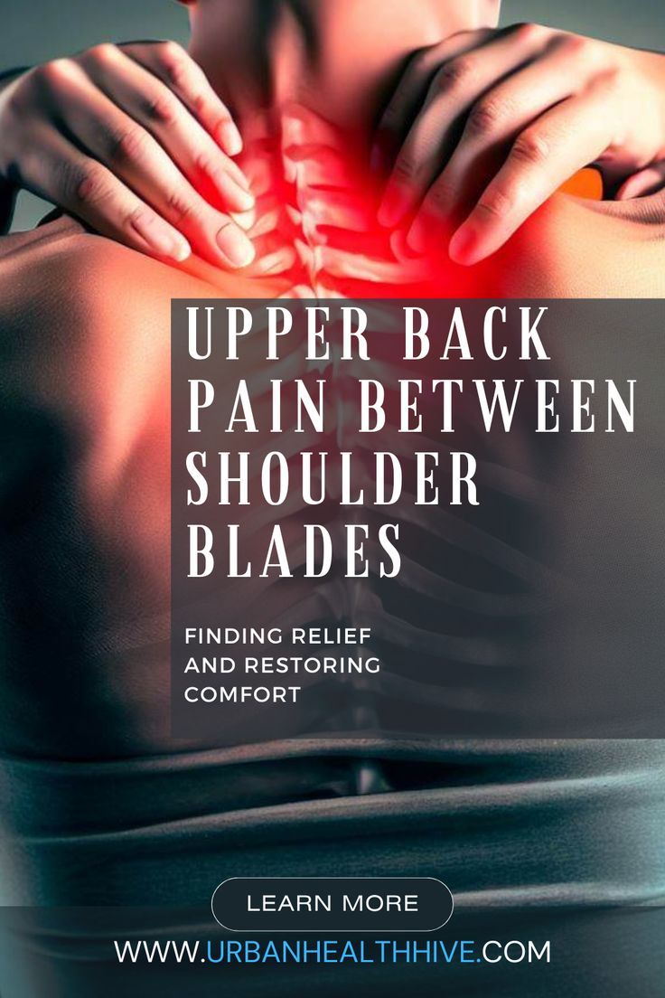 Upper Back Pain Between Shoulder Blades_ Finding Relief and Restoring Comfort
