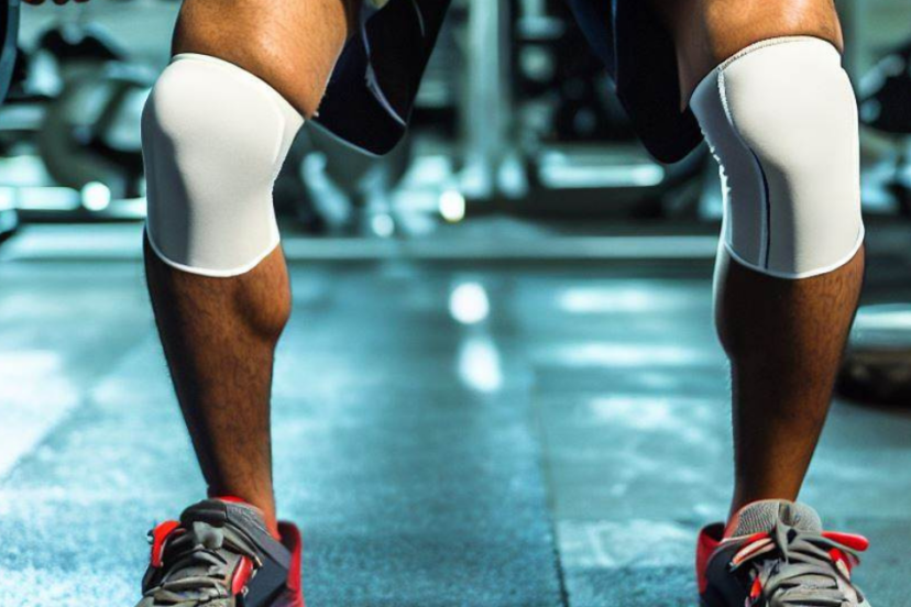 Knee Sleeves for Weightlifting_In Gym