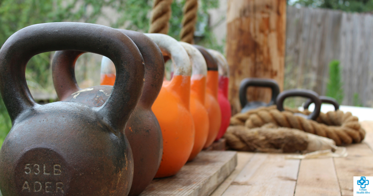 Back Exercises with Kettlebell_set